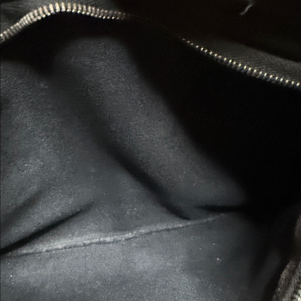 Hermes Black and Gray Canvas Tote - Picture 7 of 10